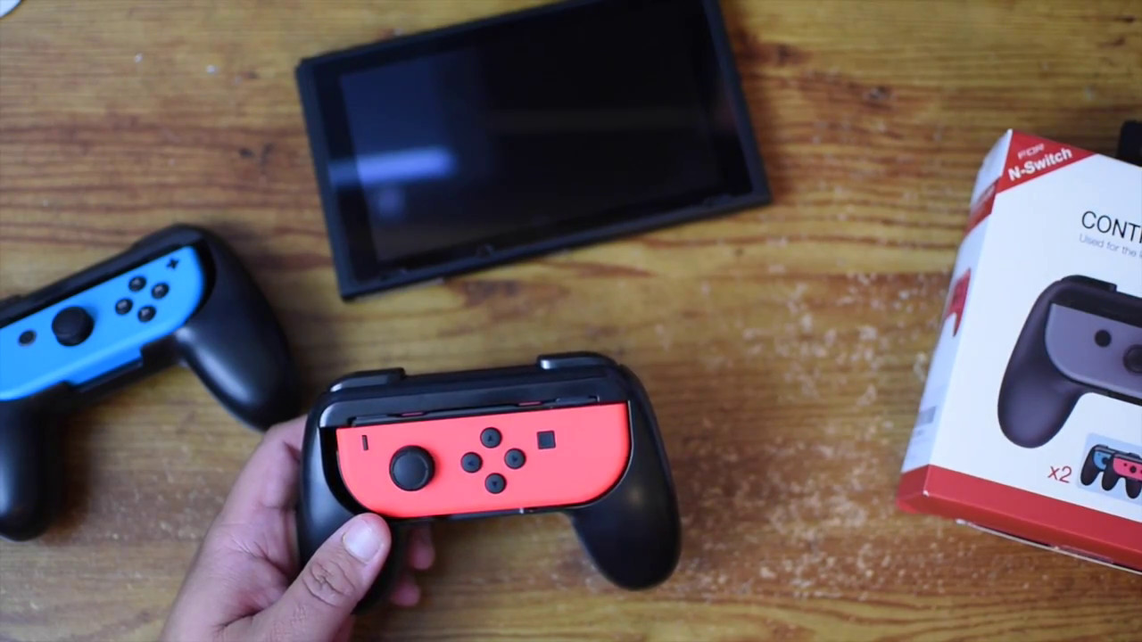 Dobe Joy Con Grips Review - Awesome Nintendo Accessories