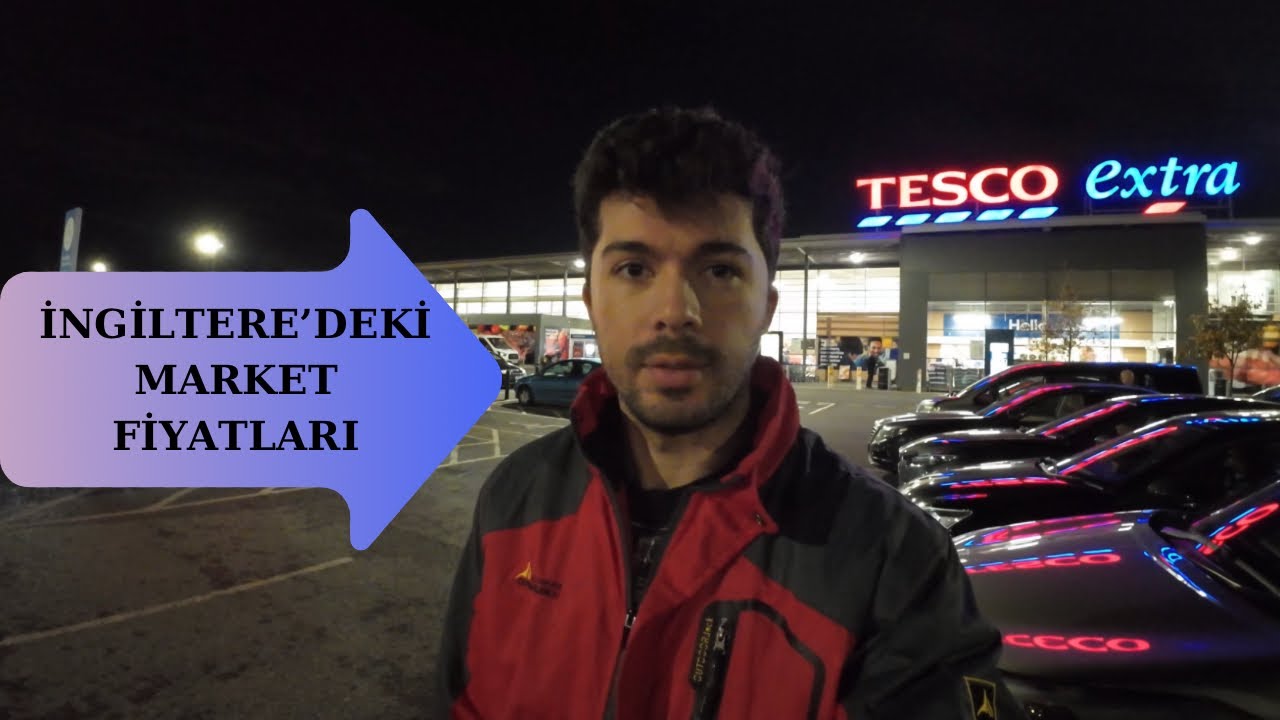Market Fiyatları | İngiltere Güncel Market Fiyatları | Alış Veriş Turu | Tesco’dan Ev alışverişi |