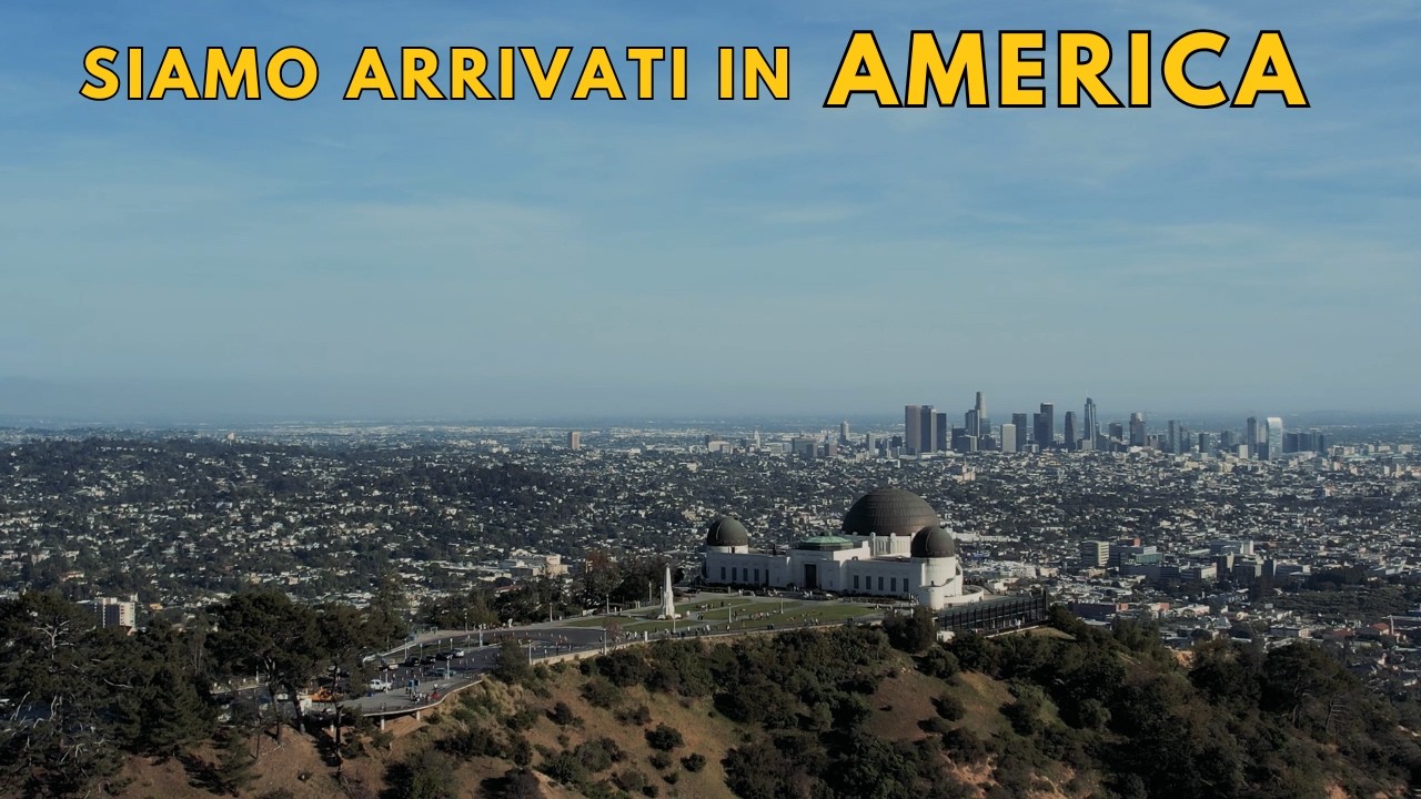 L'inizio del viaggio negli USA