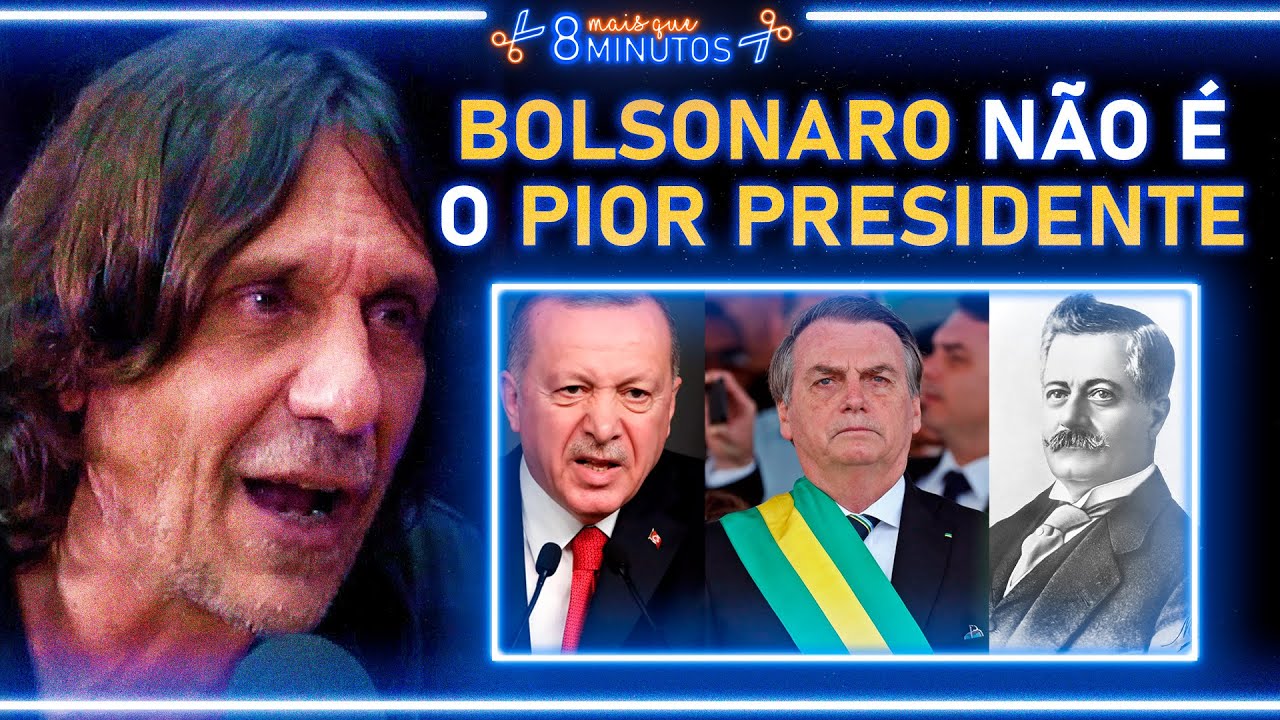 QUEM FOI PIOR QUE BOLSONARO? - EDUARDO BUENO (PENINHA) | Cortes Mais que 8 Minutos