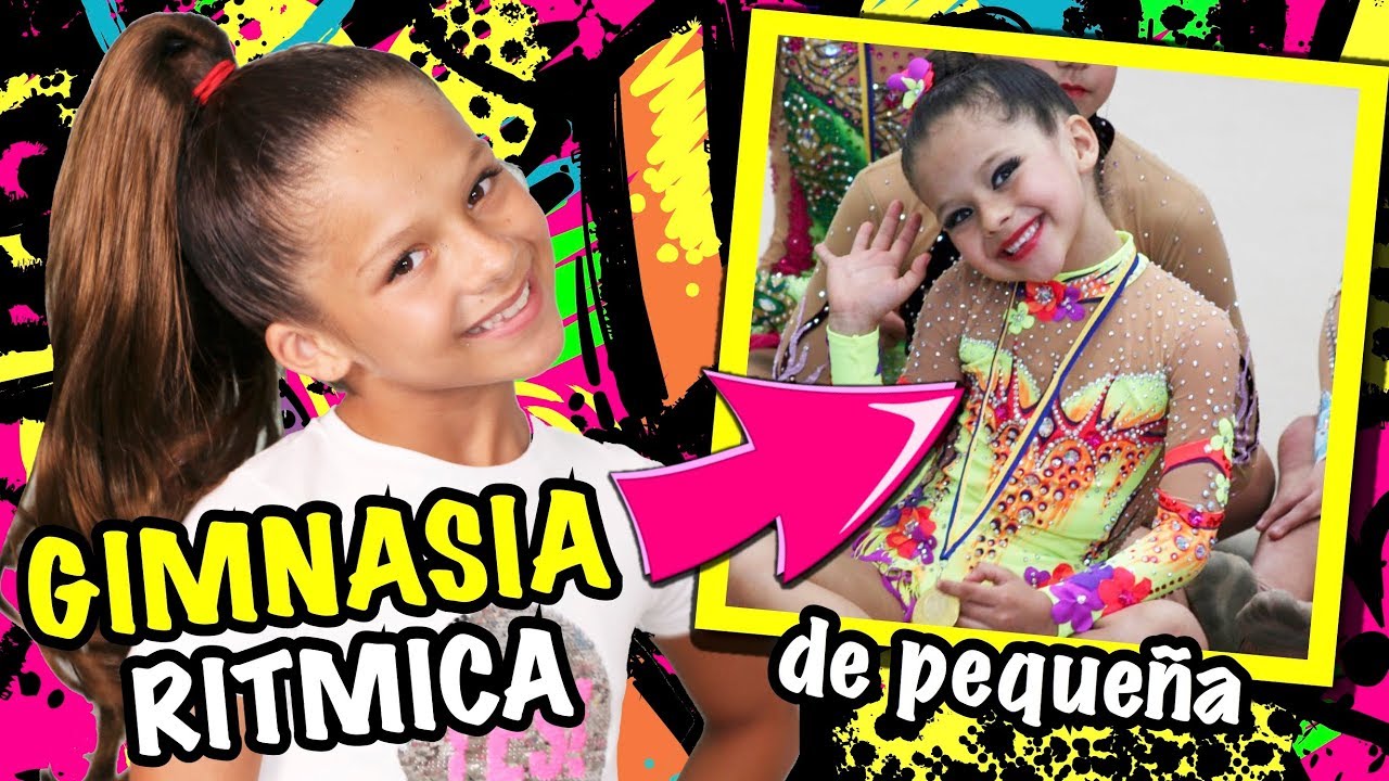 😱 REACCIONANDO a mis COMPETICIONES de 🤸‍♀️ GIMNASIA RÍTMICA de PEQUEÑA