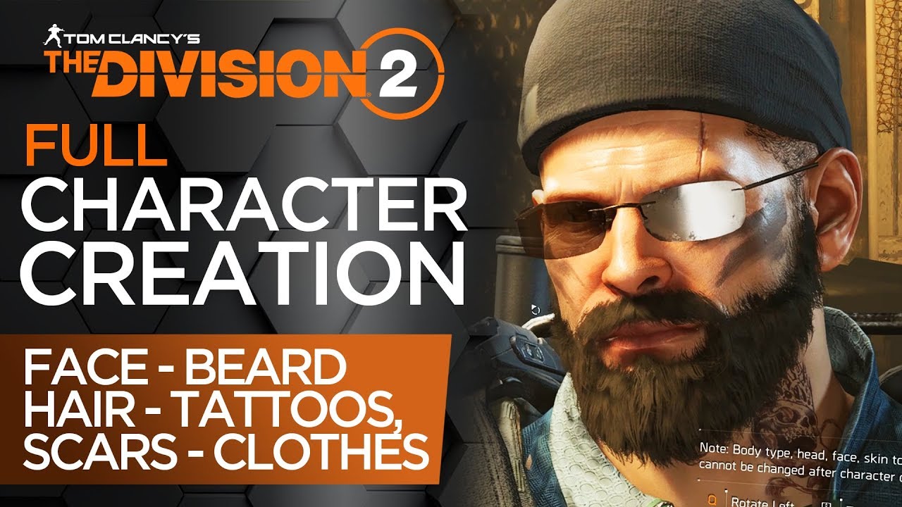 The Division 2 - Full Character Creation