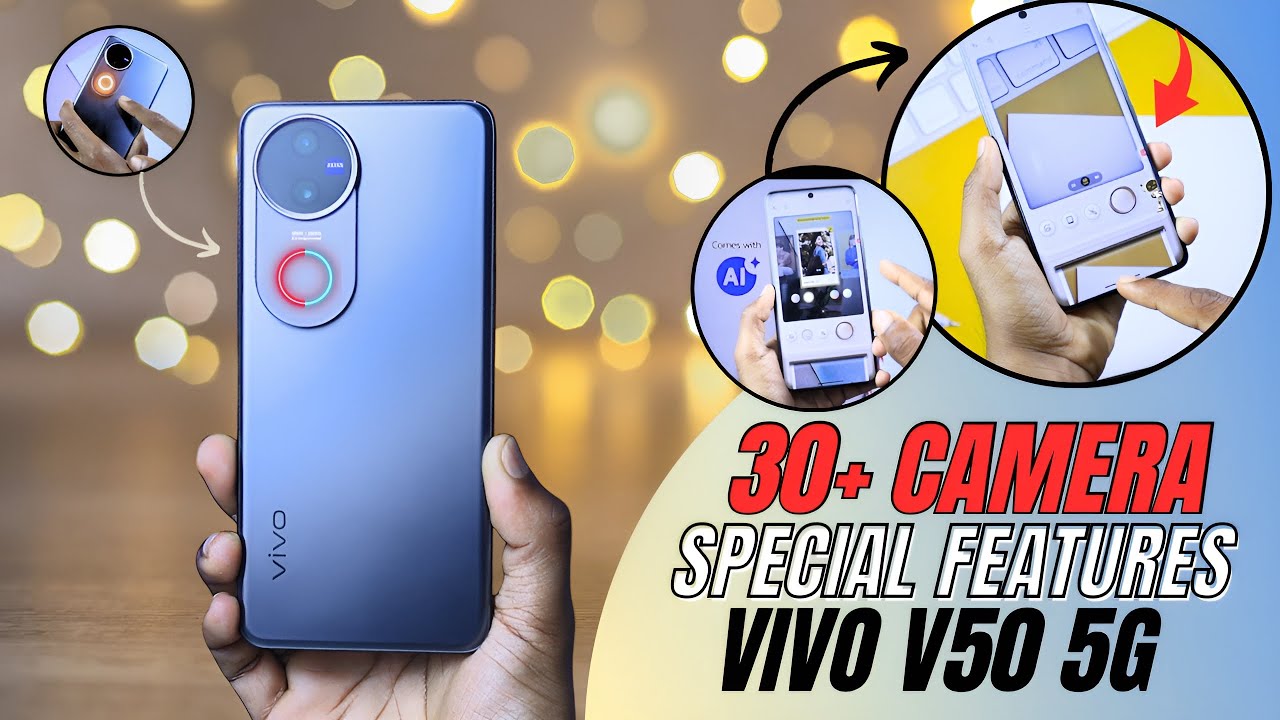Vivo V50 5g Camera Features & Review Tips And Tricks 🔥Hidden Top 30+ Special Features
