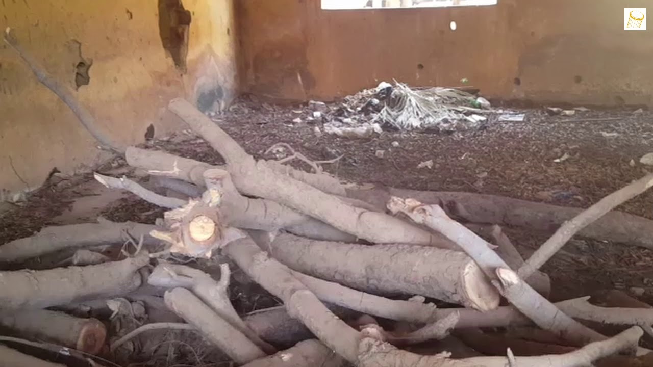 Education des salles de classe transform&eacute;es en nid de bandits au groupe scolaire de Medina coura