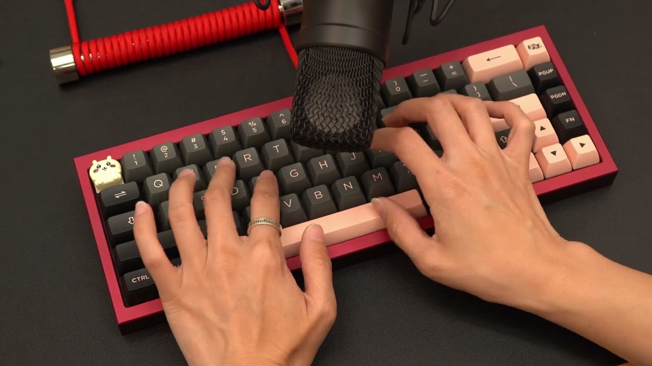 HMX Lotus Linear Switches Sound Test