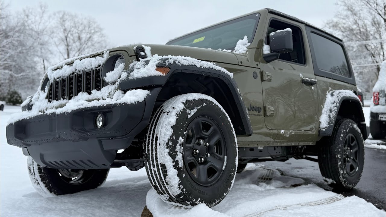 2026 two-door Jeep Wrangler sport ￼