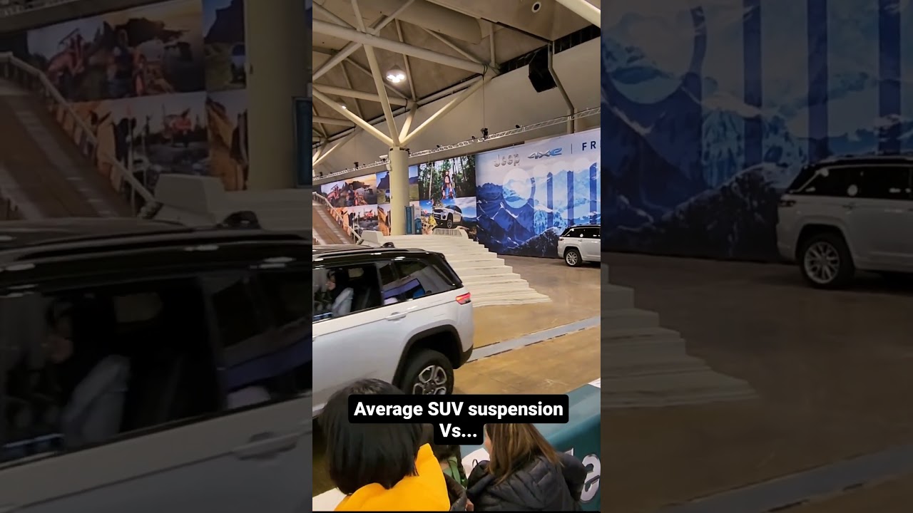 AVERAGE SUV'S SUSPENSION vs OFFROAD KING||