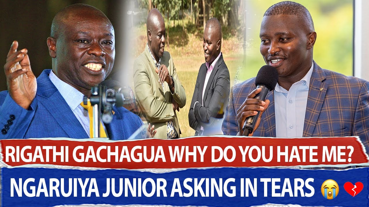 NGARUIYA JUNIOR KUMBURANIA MBARA YAKE NA RIGATHI GACHAGUA HARIA YAMBIRIIRIE