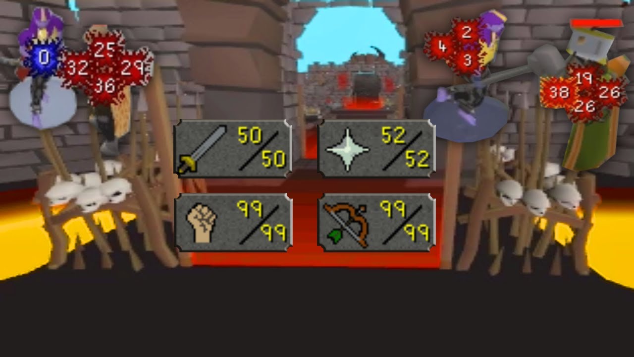 Bounty Hunter Pking On A Maxed 50 Attack Pure | Big Stacks And Combos
