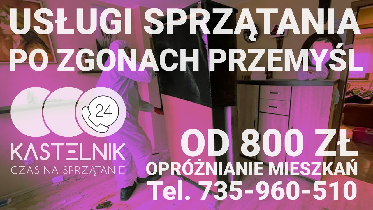 Sprzątanie po zgonach w Przemyślu ☎ 735-960-510. Na co uważać przy dezynfekcji mieszkania po zgonie?
