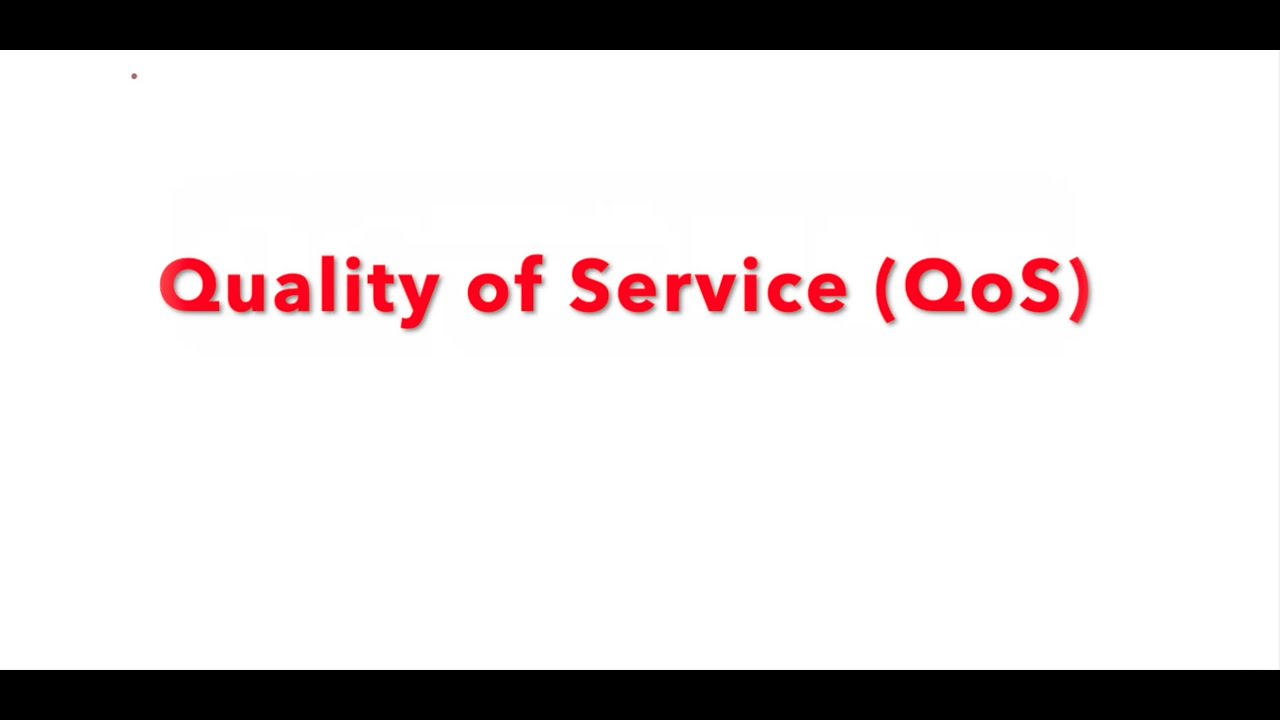 What is Quality of Service (QoS) in Networks?