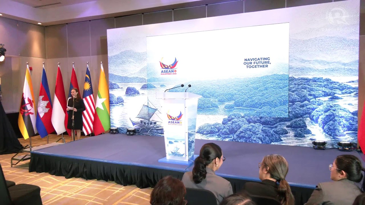 DTI chief Cris Roque holds press conference on ASEAN Economic Ministers' Retreat