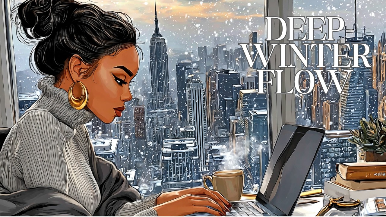 Deep Winter Flow | Soft Beats for Calm Efficiency