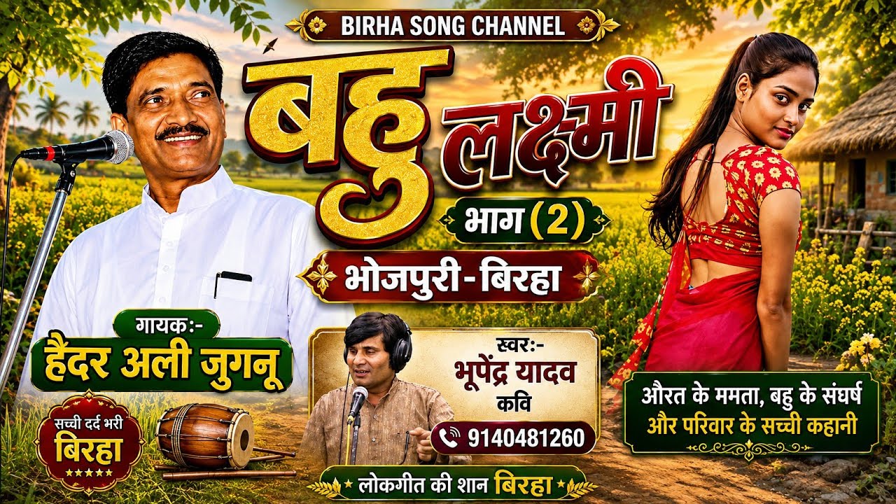 #Bhojpuri_बिरहा_बहु_लक्ष्मी_पिया_शराबी_राम# अधार यादव के समय का सुपर हिट बिरहा #birhasongchannel 