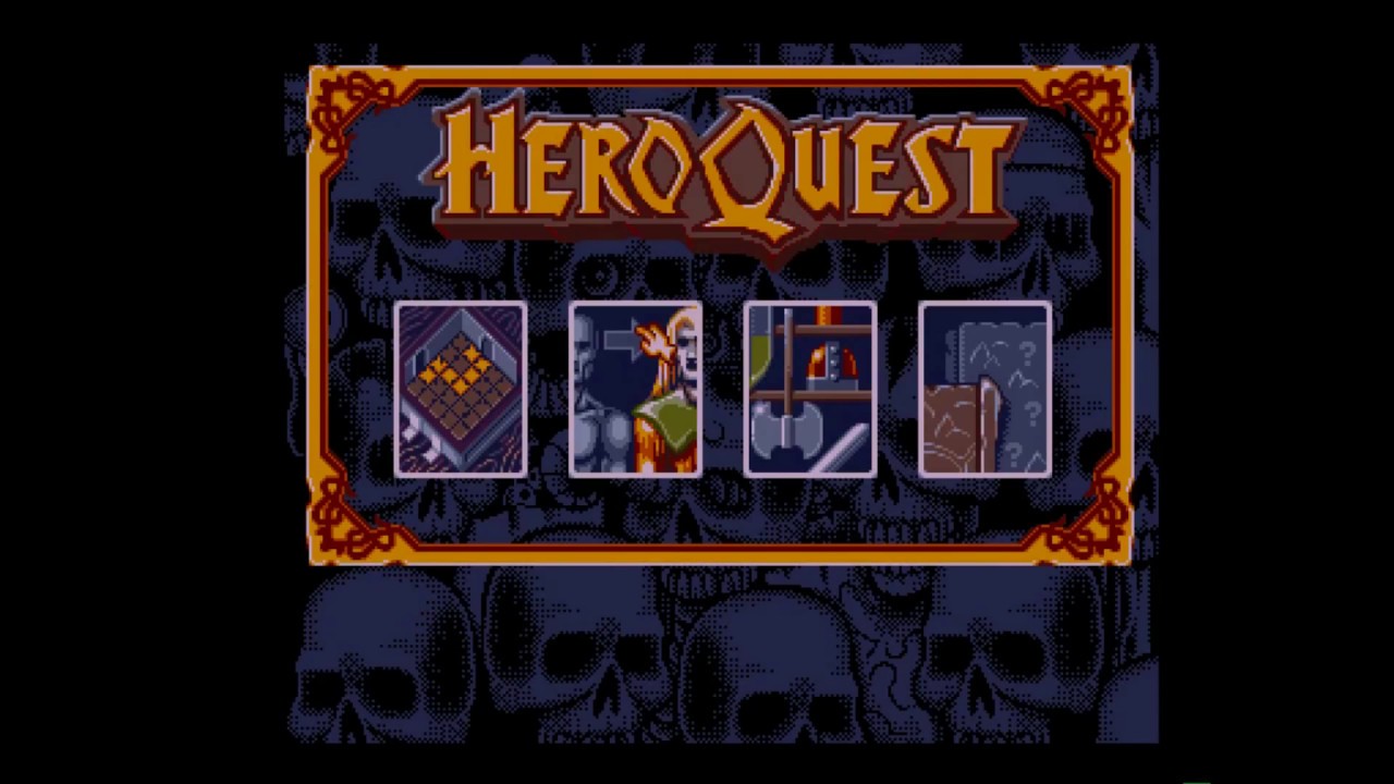 Amiga 500 - HeroQuest Music In Game