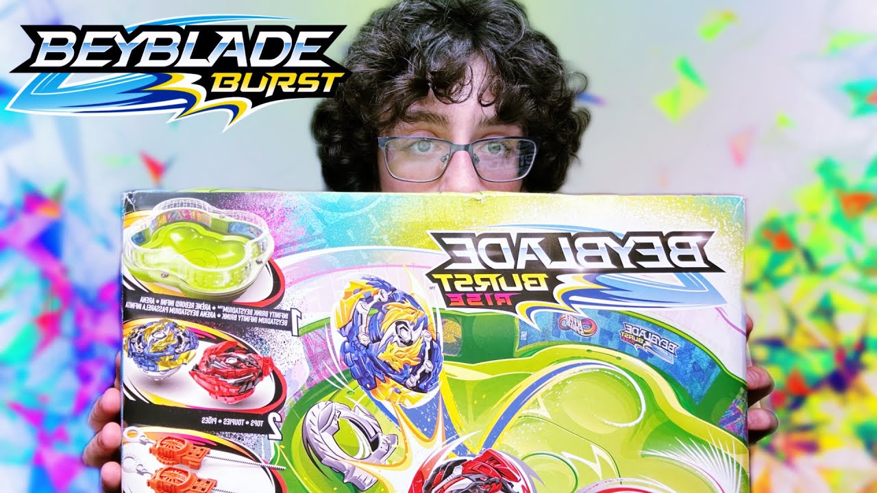 HyperSphere Stadium! | Hasbro Beyblade Burst Rise Infinity Brink Battle Set Unboxing