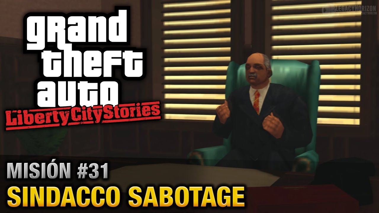 GTA Liberty City Stories - Misión #31 - Sindacco Sabotage (Español/Sin Comentario - PCSX2)