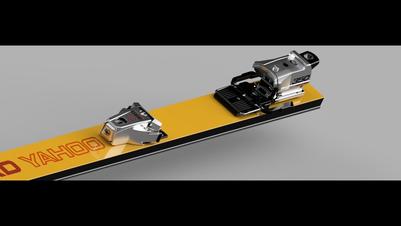Tyrolia 350 Toe/350 Diagonal Heel  Ski Binding