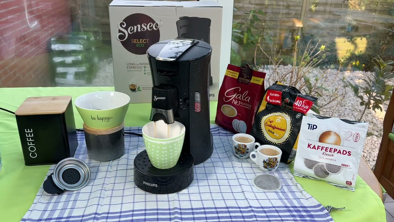 How to make cappuccino or latte macchiato Philips Domestic Appliances Senseo Select ECO CSA240/20