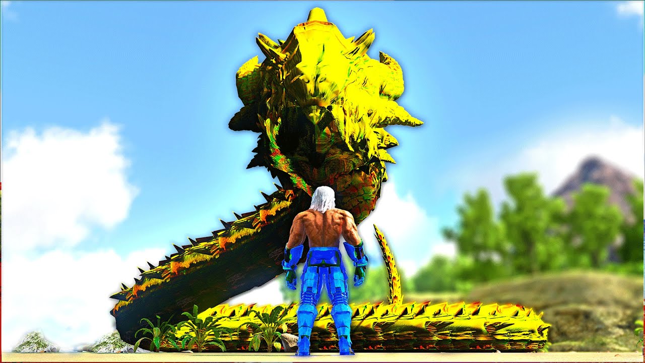 Finally Evolving the Golden Snake Dragon God! | ARK Modded #60 [Finale]