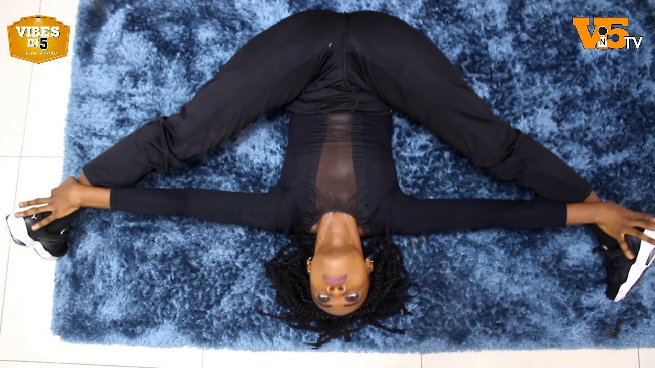 Meet Ghana's snake girl with mind blowing body moves