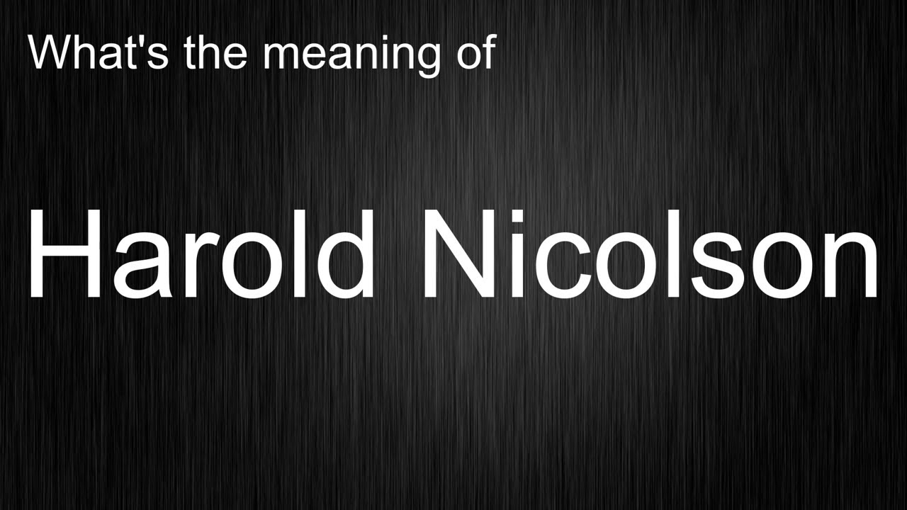 What's the meaning of 