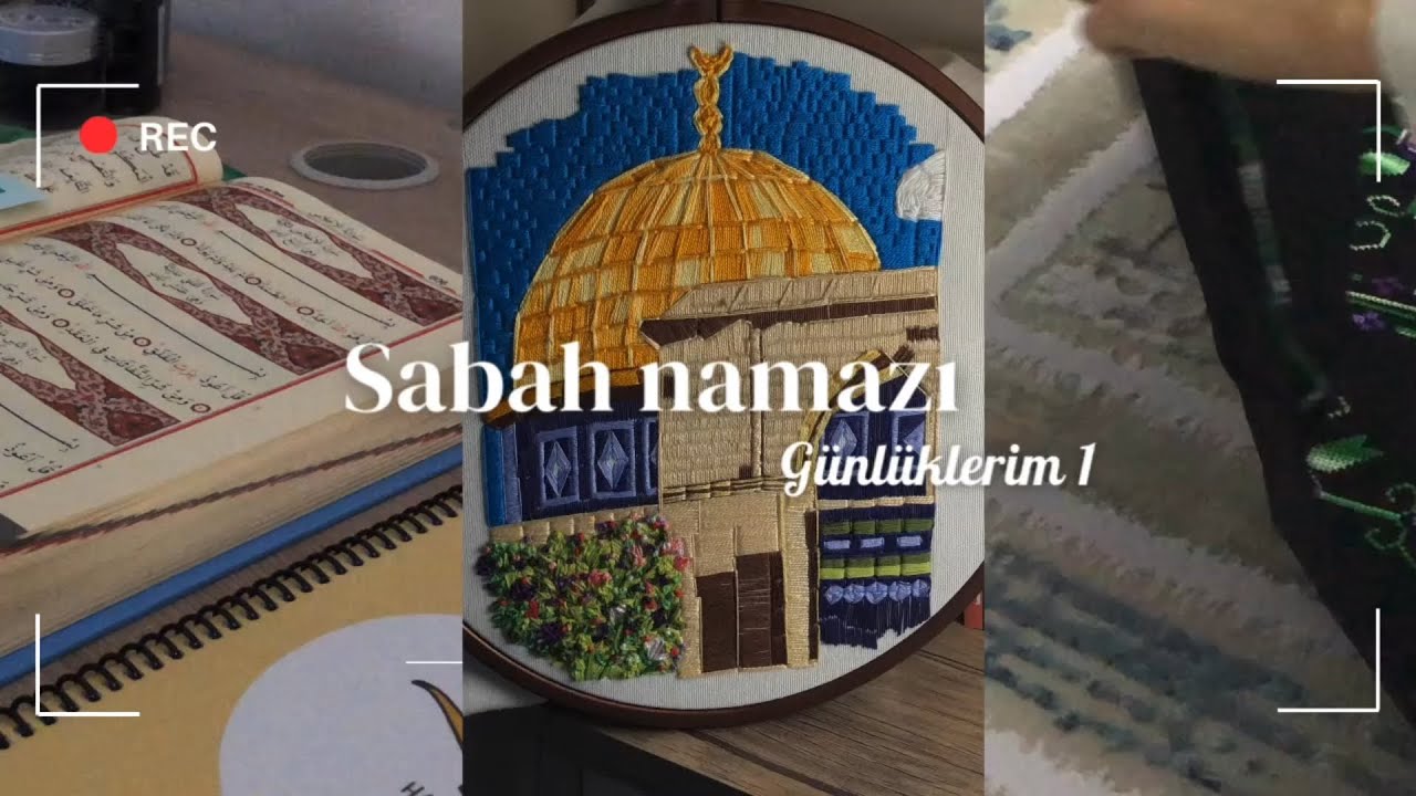 Müslüman genç kızın sabah namazı rutini 📿🤲🏻🫂