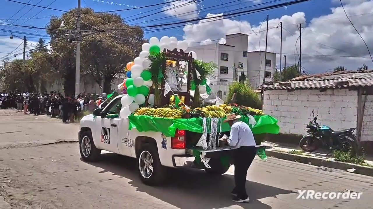 Paseo de inicio de festividad en honor a Nuestra Sra de Fátima, Bo. De Fátima San Mateo Atenco 2025