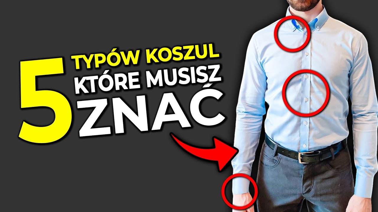 KOSZULE, KTÓRE MUSI ZNAĆ KAŻDY