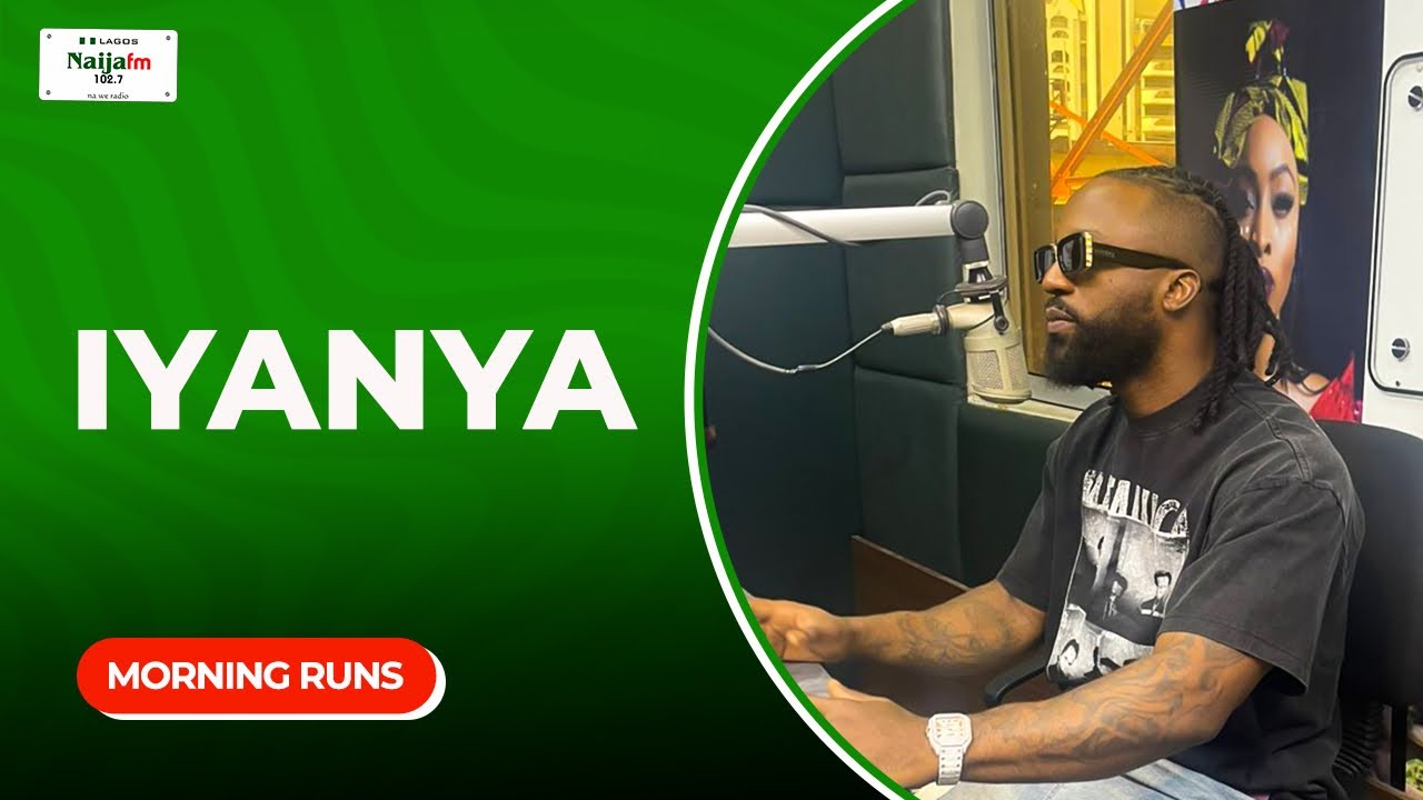 EXCLUSIVE INTERVIEW WITH #iyanya ON THE MORNING RUNS SHOW