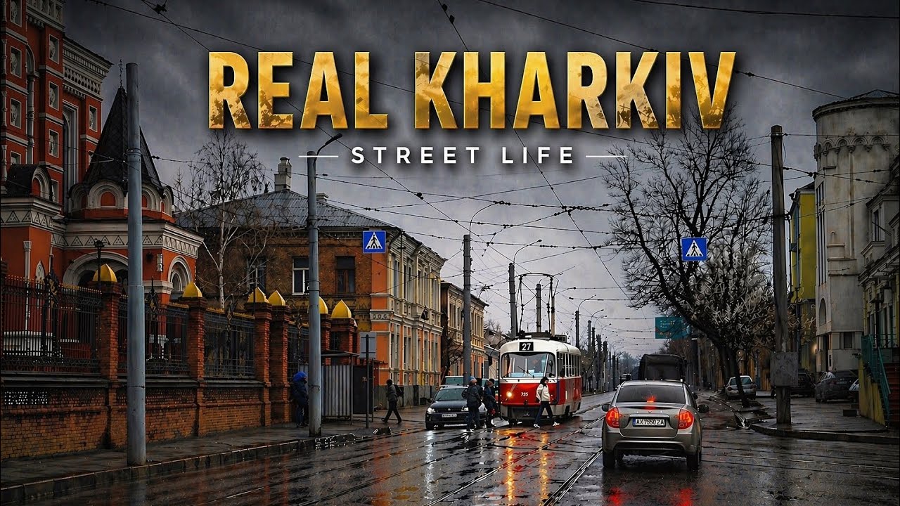 POV Drive in Kharkiv 🇺🇦 &mdash; Real Street Life | 4K No Talking