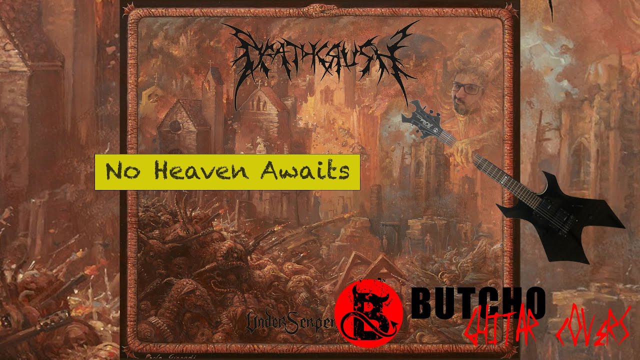 Deathcrush - No Heaven Awaits - Guitar cover