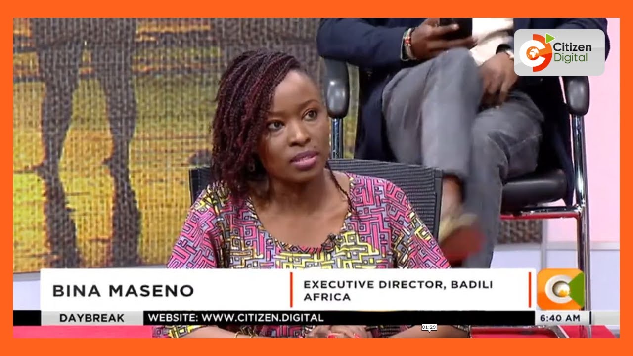 Bina Maseno: We need to push for sober leadership at a time like this when people are losing hope
