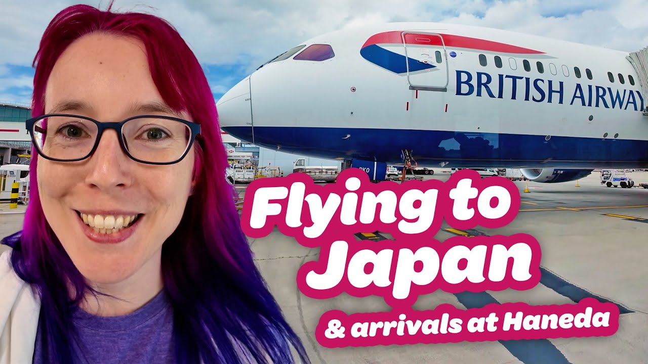14hr Flight to Japan ✈️ What it's like Arriving in Japan at Tokyo Haneda Airport