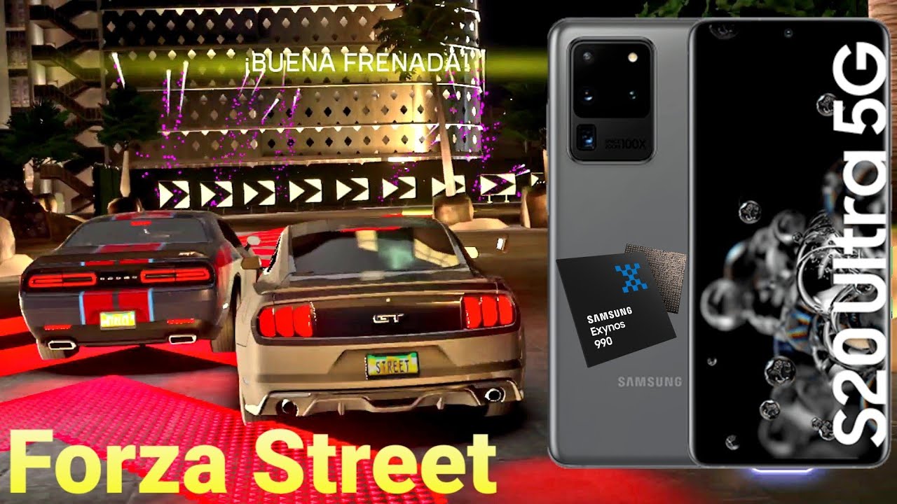 FORZA STREET - Gameplay on Galaxy S20 Ultra (Exynos 990)
