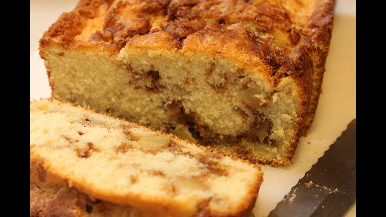 Яблочный хлеб с корицей