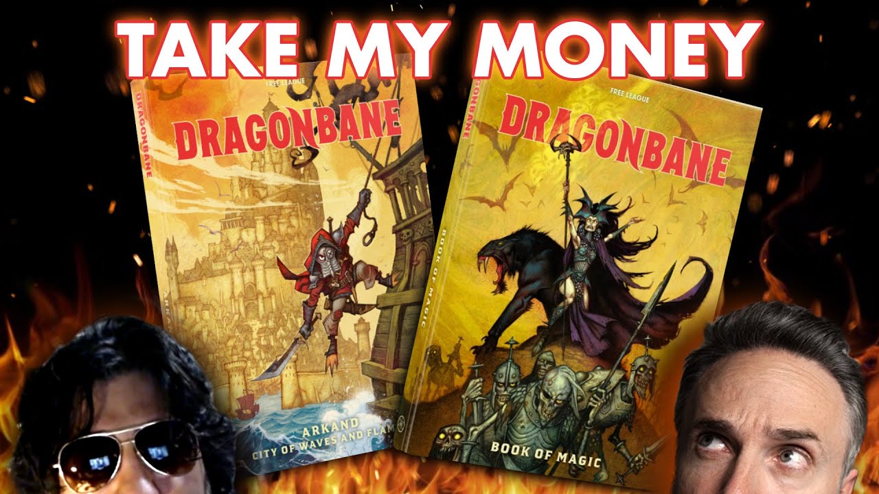 НОВЫЙ Dragonbane на Kickstarter! Arkand и Book of Magic