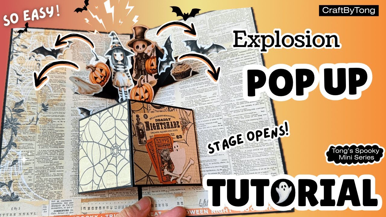 DIY POPUP EXPLOSION 💥 Easiest Multi Layer Card Tutorial