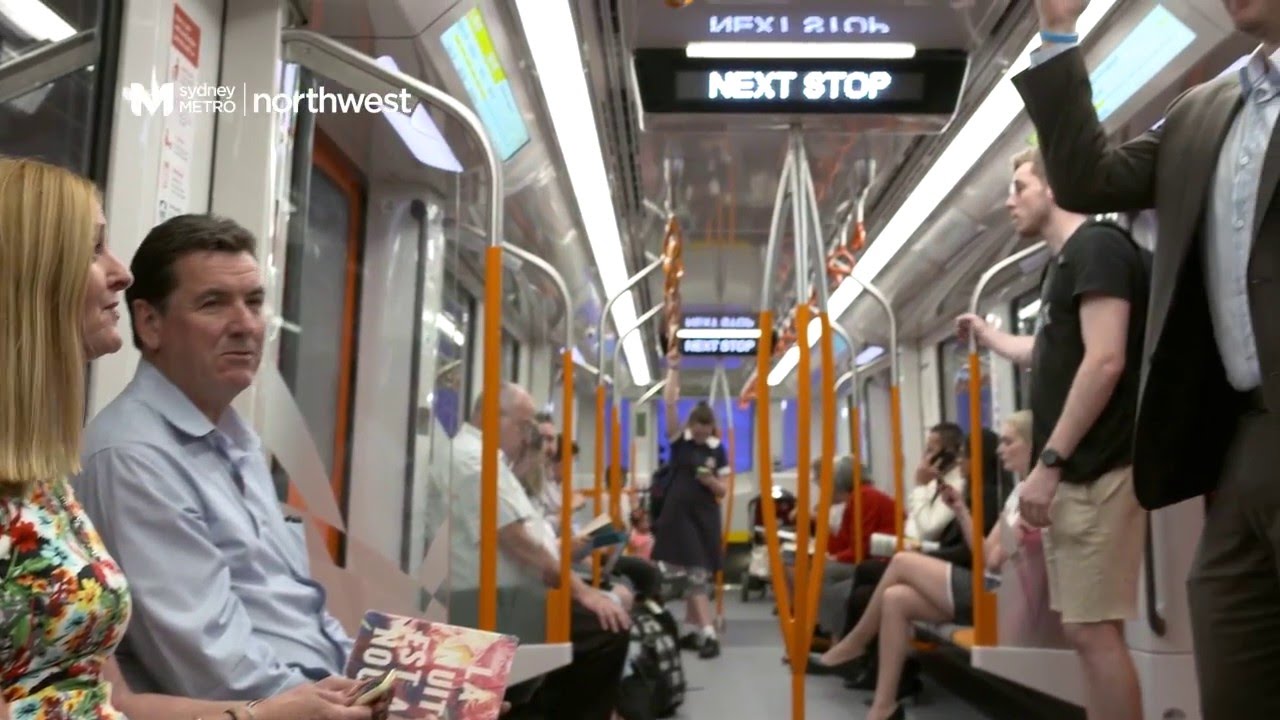 Sydney Metro Northwest - New metro railway station prototypes