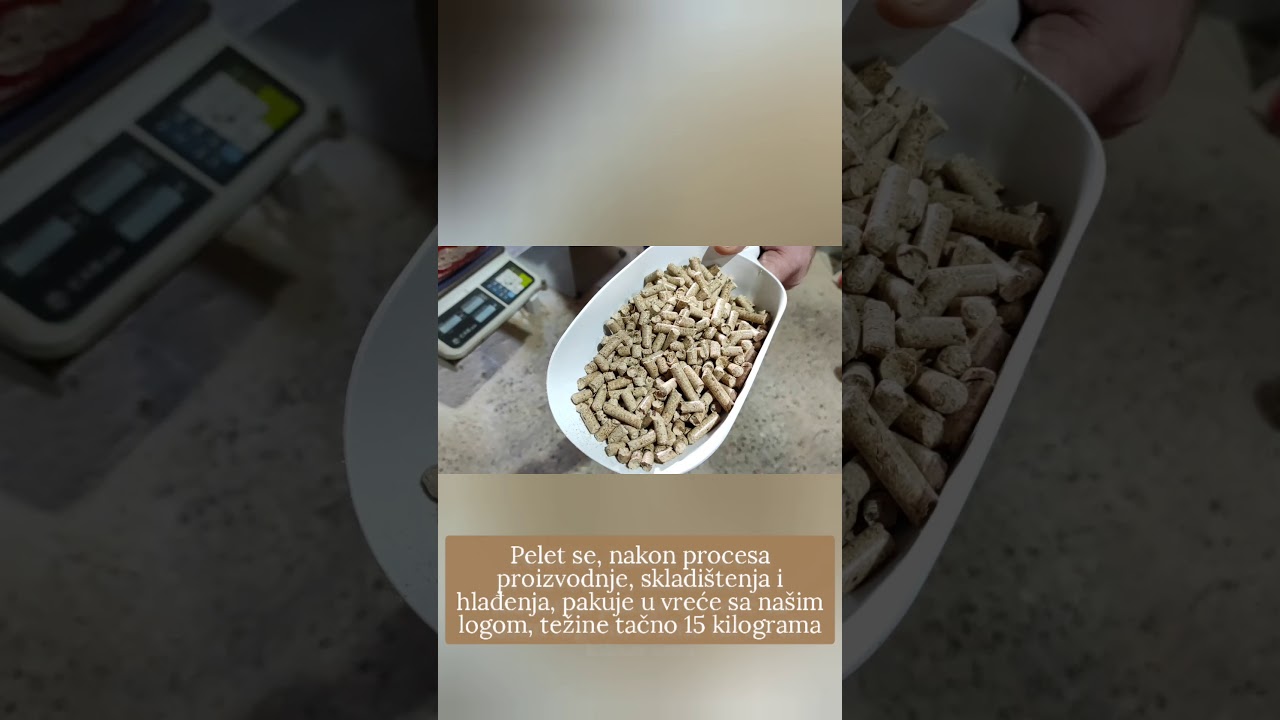 Proces proizvodnje peleta, 