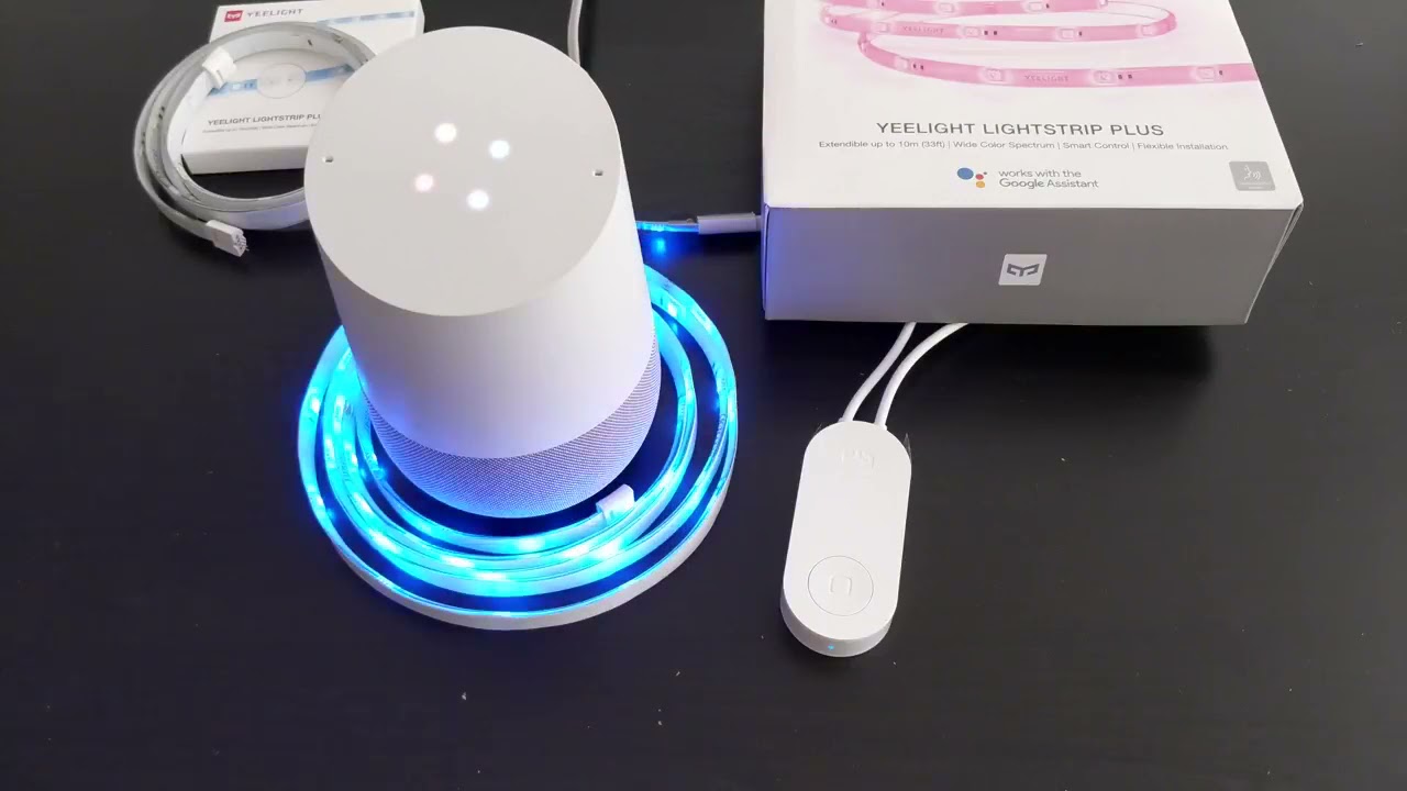 How to connect yeelight lightstrip with google home