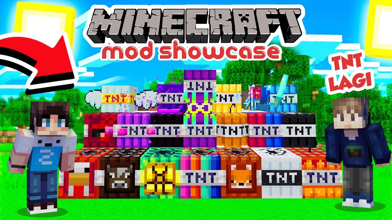 MOD TNT PALING DEWA DI MINECRAFT!!!