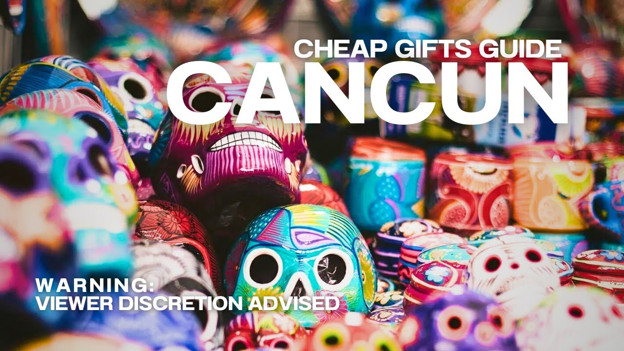 🇲🇽 What to buy in Cancun Mexico! (Cheap Souvenir Shopping Guide)