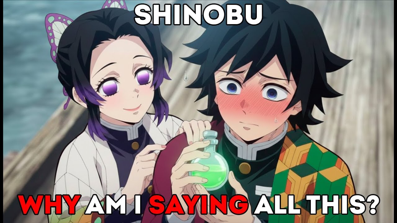 😱Shinobu slipped a TRUTH potion 🧪 into Giyu's tea. Giyu's secrets have been revealed.