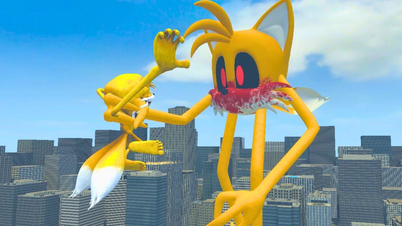 NEW TAILS.EXE INNYUME SMILEY'S vs ALL SHIN SONIC TAPES AND OTHER in Garry's Mod!