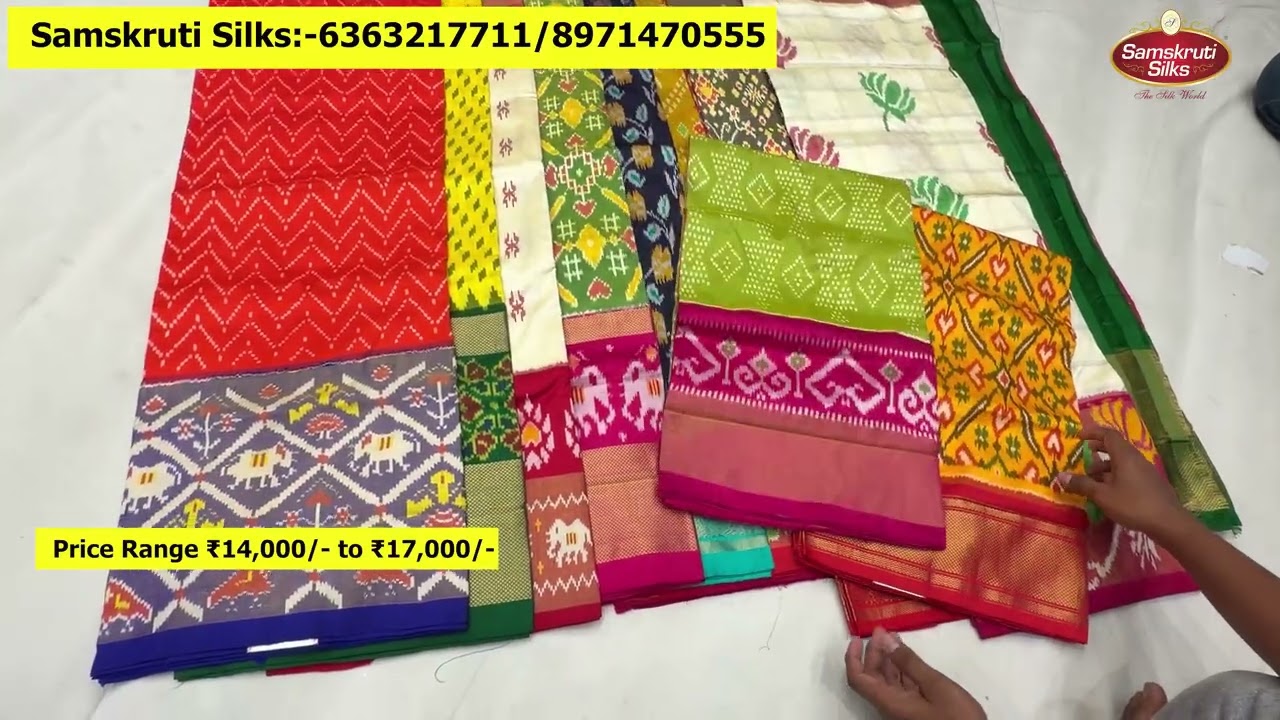 For All your Festiavl Occasions Sarees one Stop solution is Samskruti silks #sareelove #viralvideos 