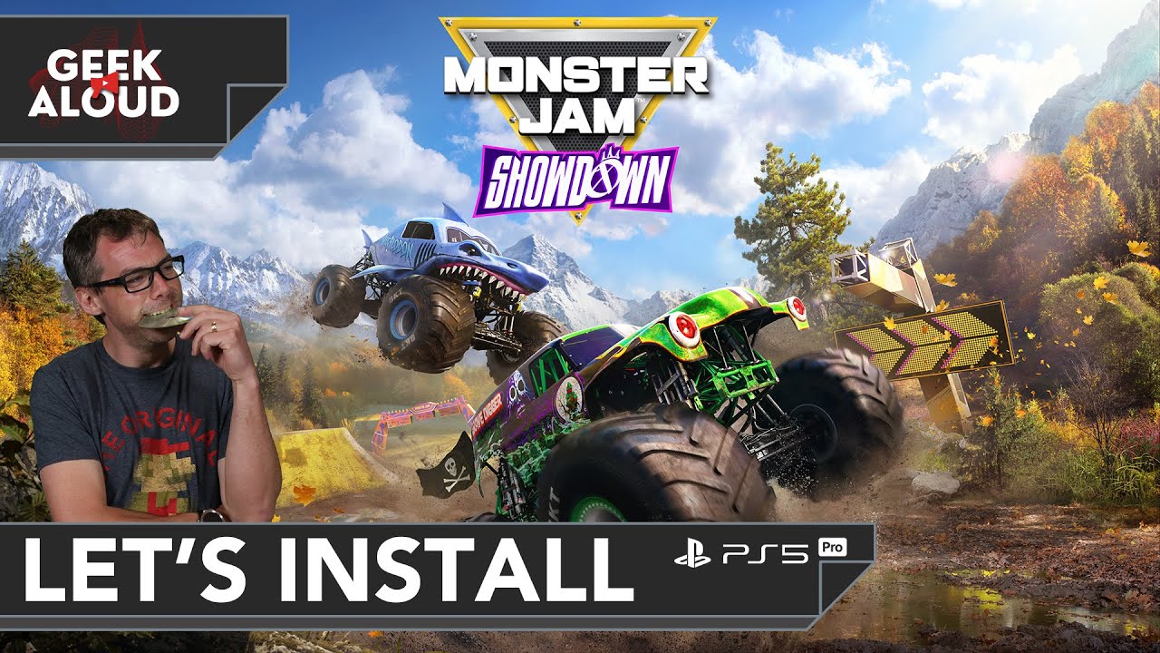 Давайте установим Monster Jam Showdown [PlayStation 5 Pro] #игры