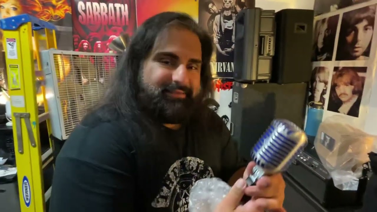 Shure Super 55 Microphone Unboxing