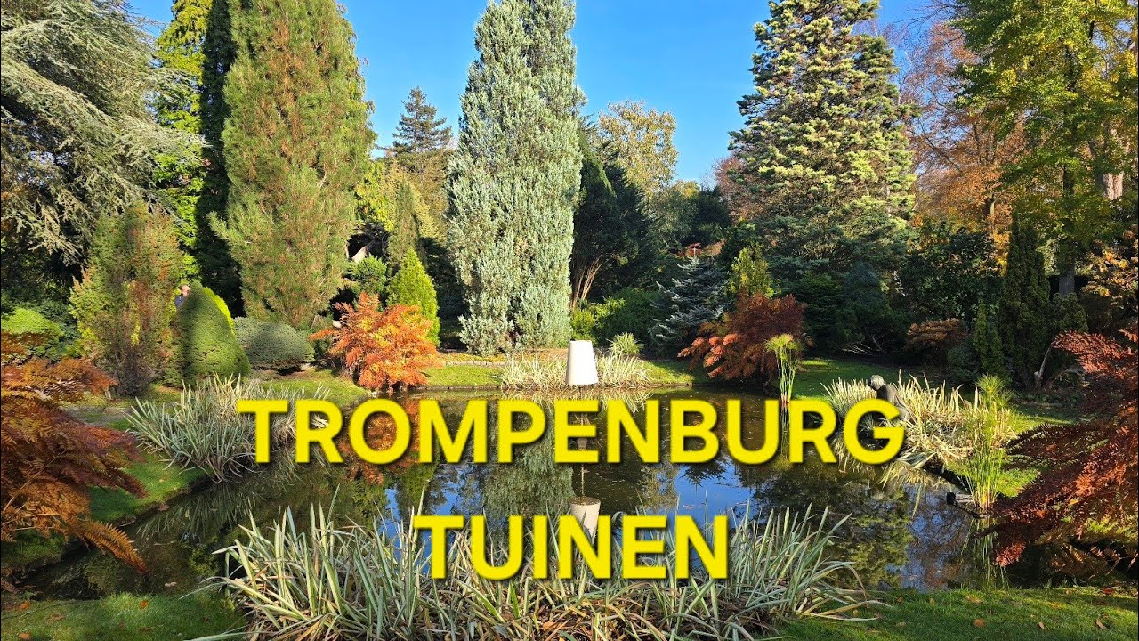 Herfstkleuren in Trompenburg tuinen 4K