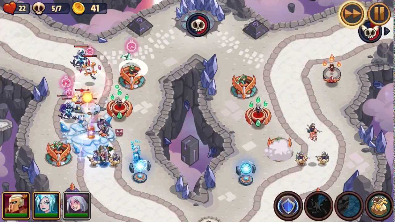 Realm Defense World 4 | Level 116 | Campaign | 3 Stars | No Spells | Weak Heroes | Caelum Cloudveil